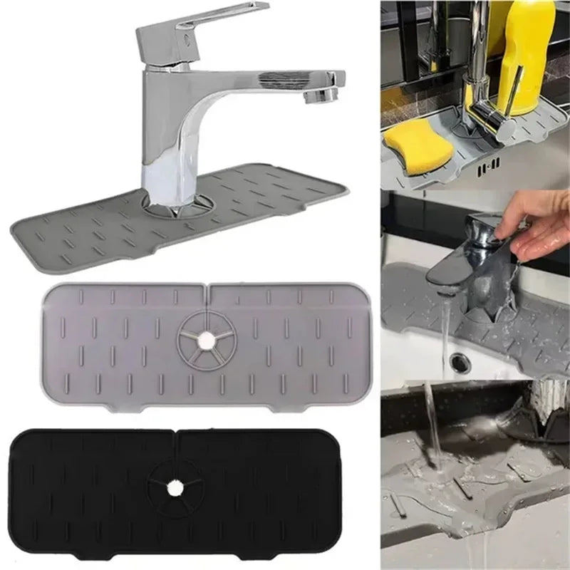 Splash Proof Silicone Sink Shelf