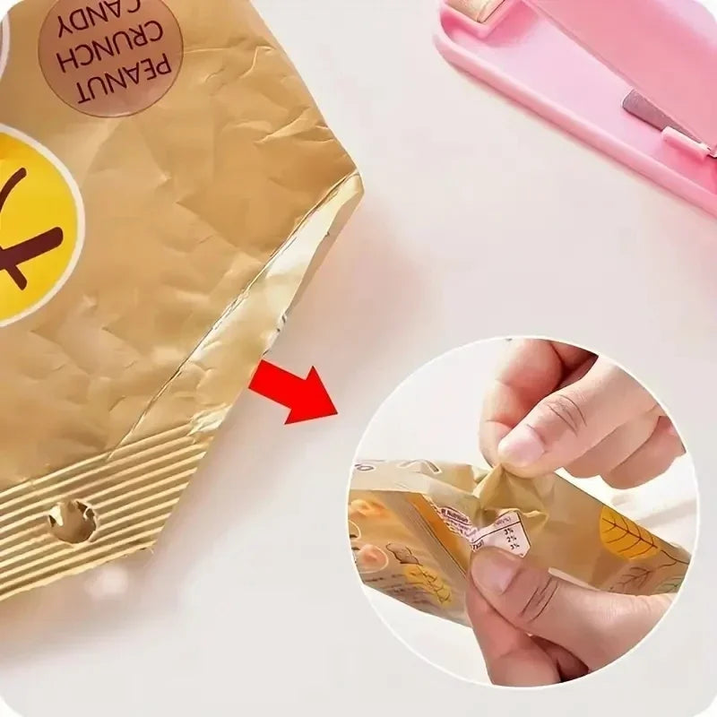 Mini portable bag sealer