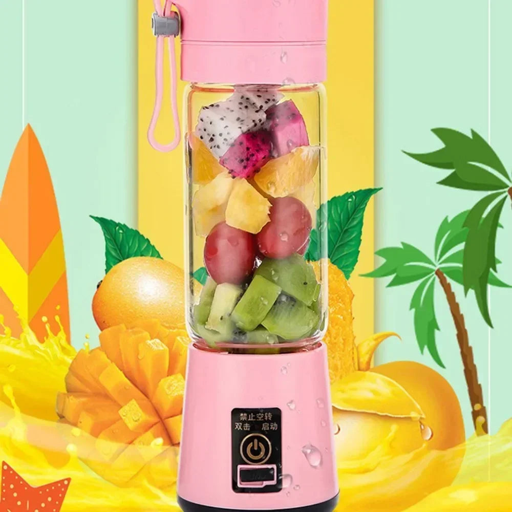 Portable blender/ smoothie maker. USB rechargeable.