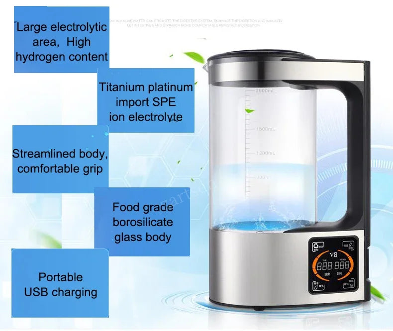 2 Liter Water Ionizer For Alkaline water.
