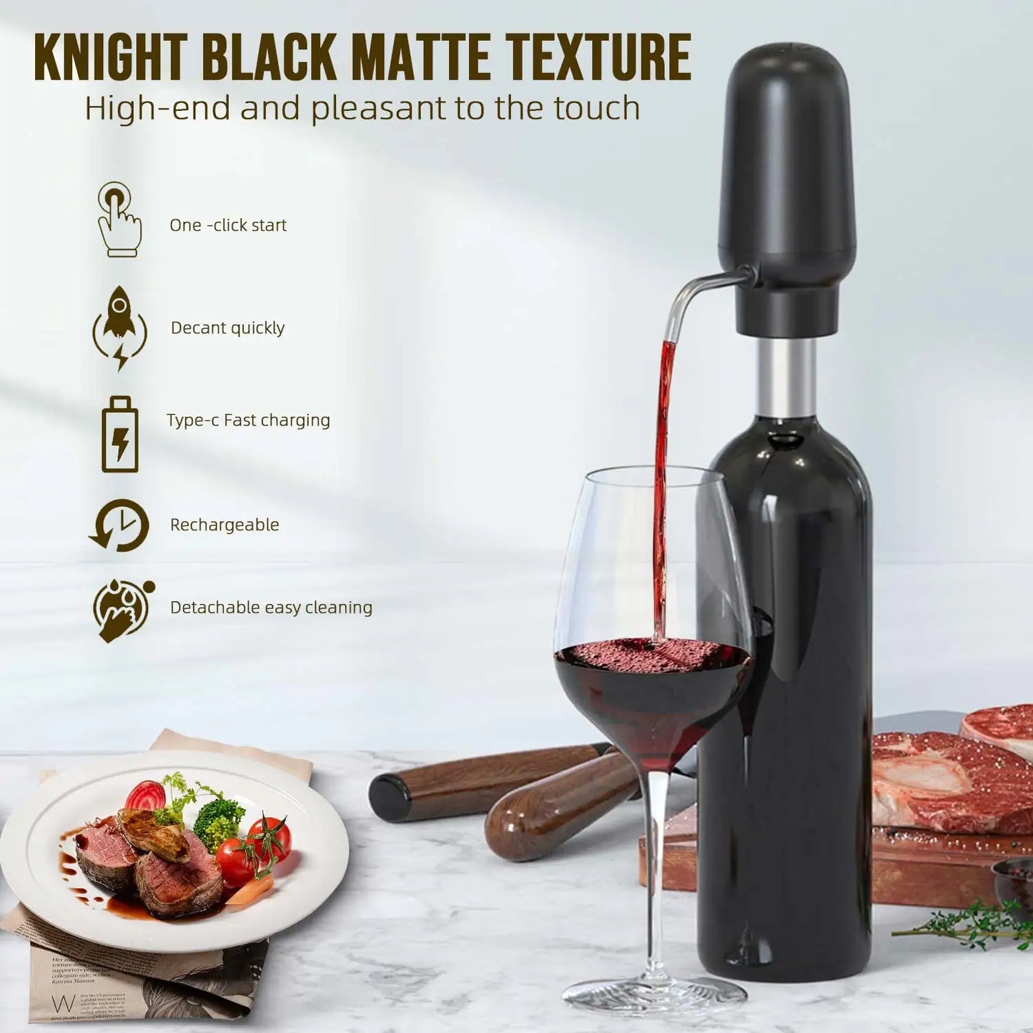 One-touch Automatic Wine Dispenser