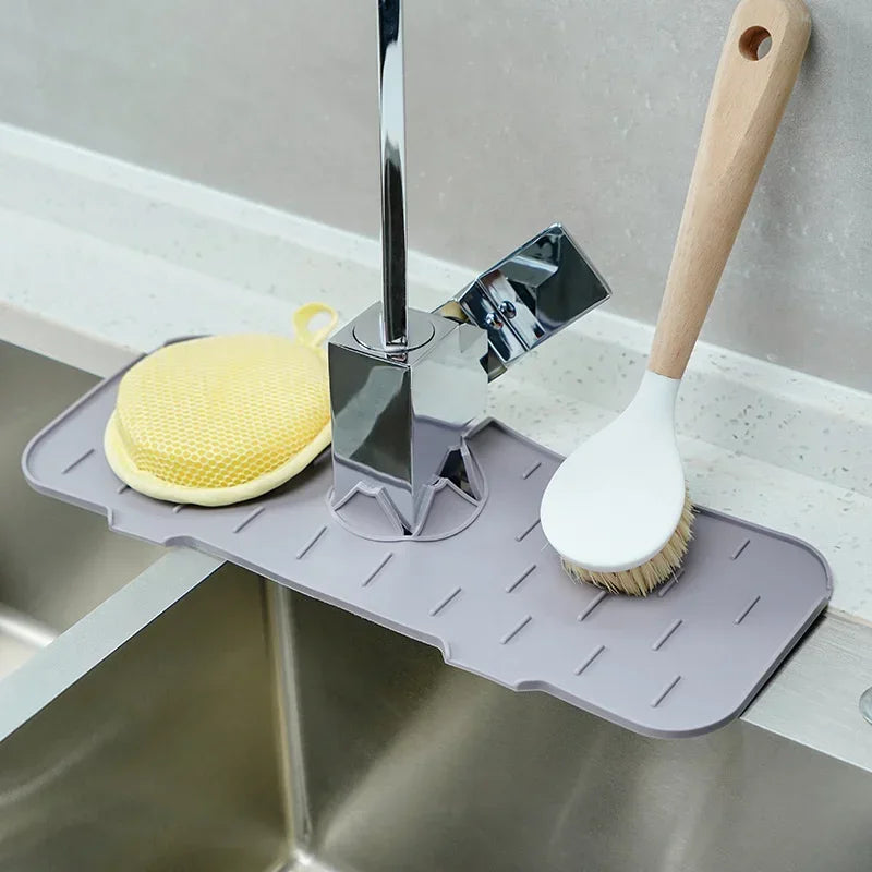 Splash Proof Silicone Sink Shelf