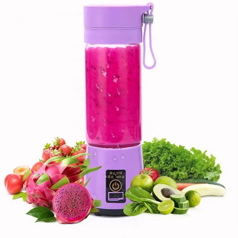 Portable blender/ smoothie maker. USB rechargeable.