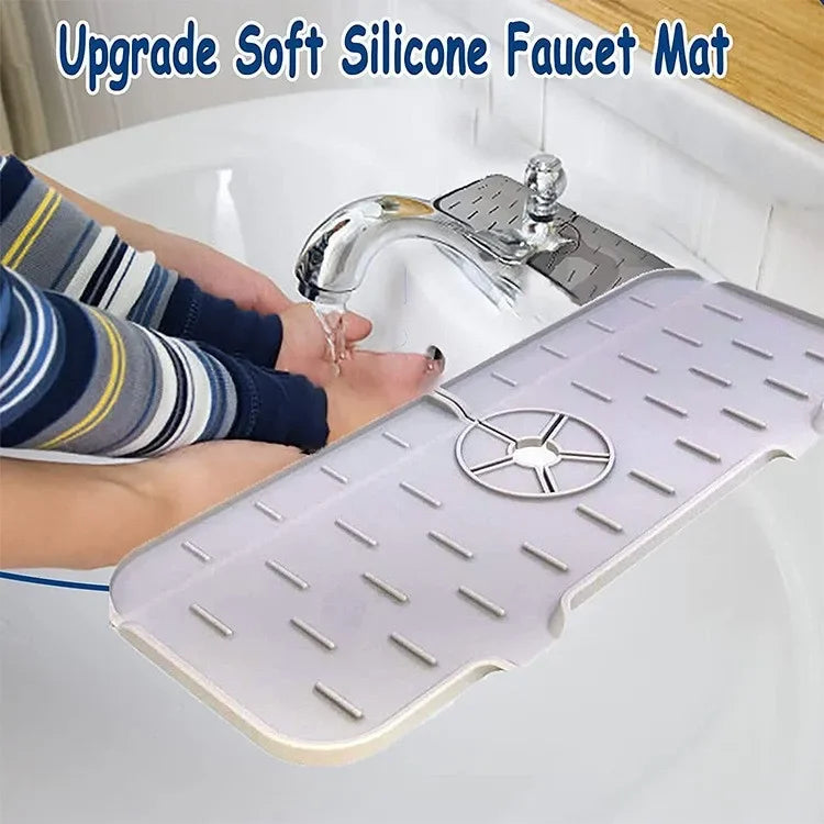 Splash Proof Silicone Sink Shelf